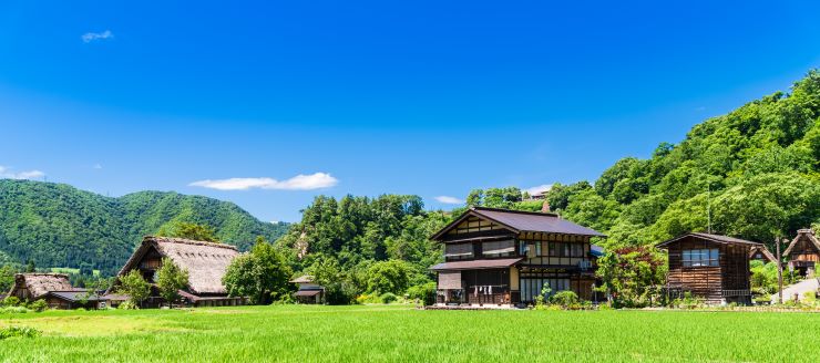 日本の原風景　白川郷